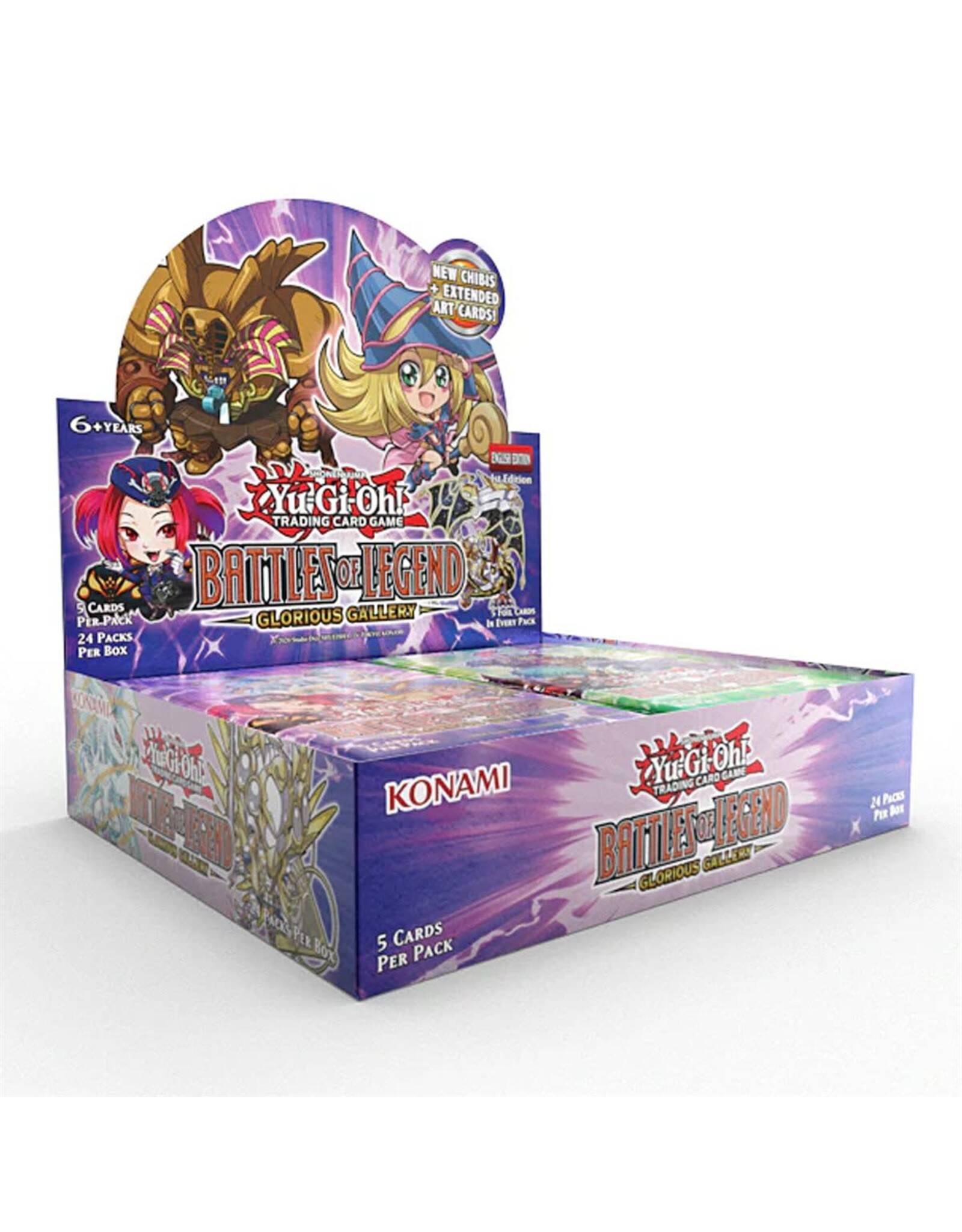 Konami Yu-Gi-Oh! TCQ - Battles of Legend: Glorious Gallery Booster Box