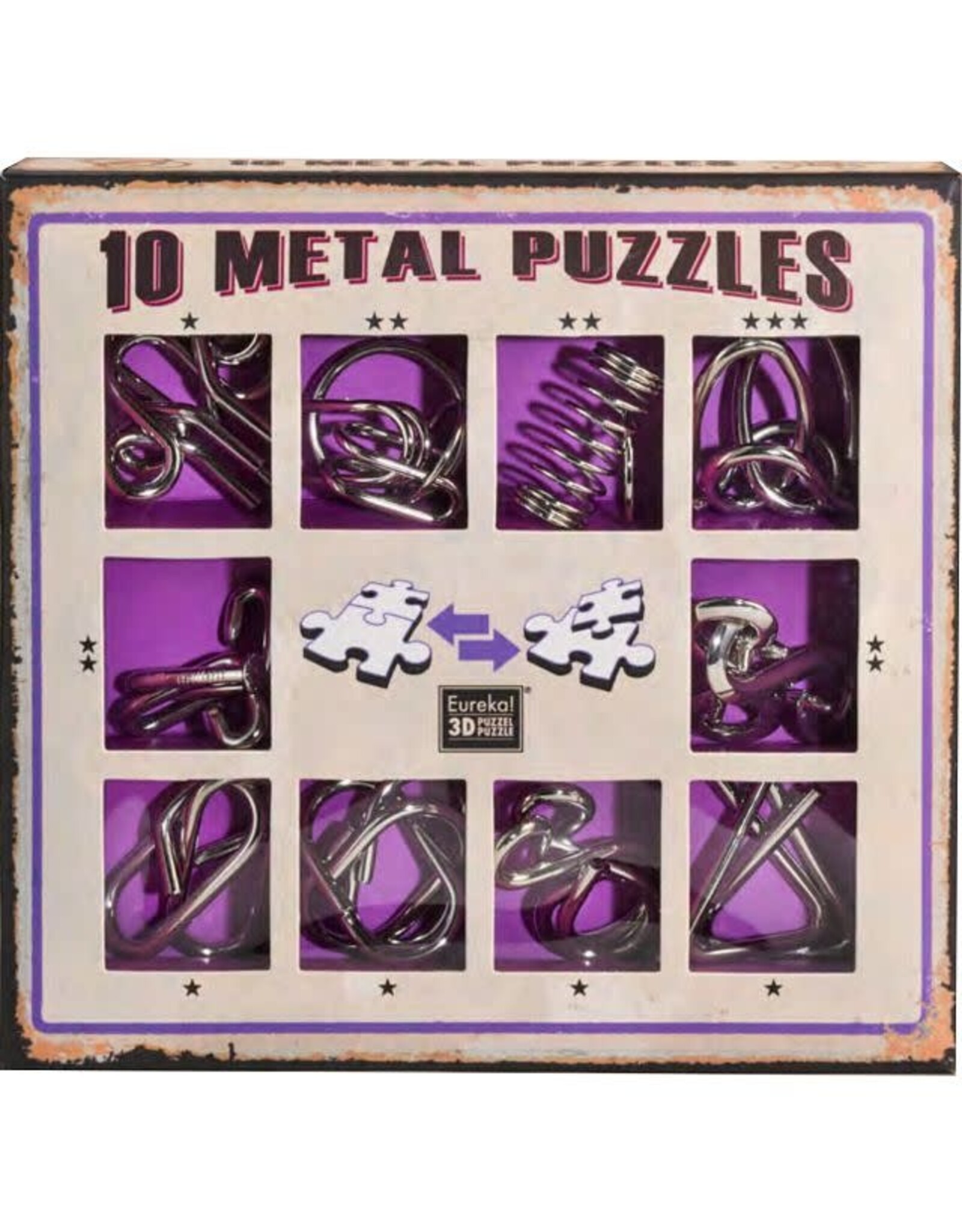 Puzzle Master Puzzle Master Wire Puzzles Multi Pack -