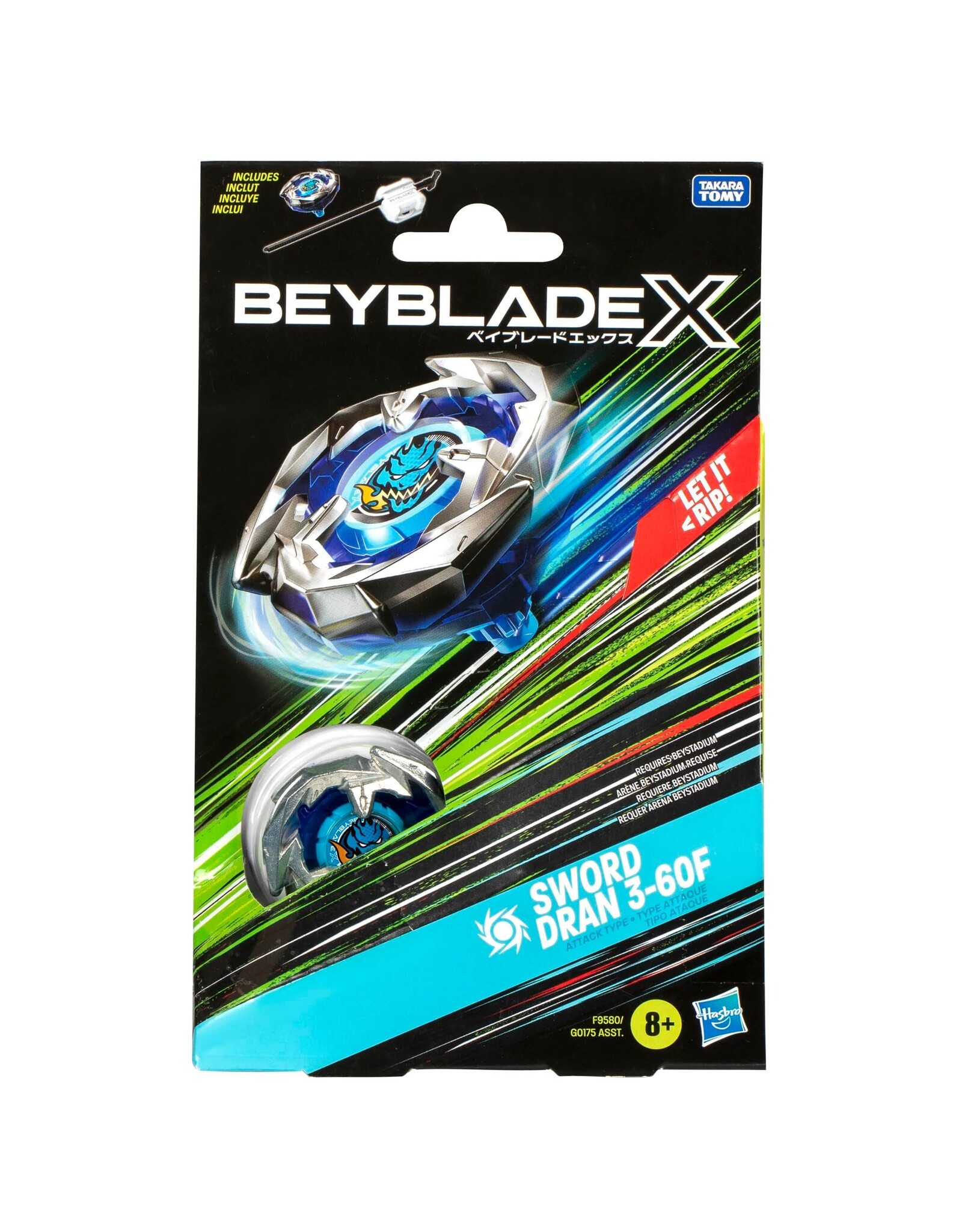 Hasbro Beyblade - Sword Dran 3-60F