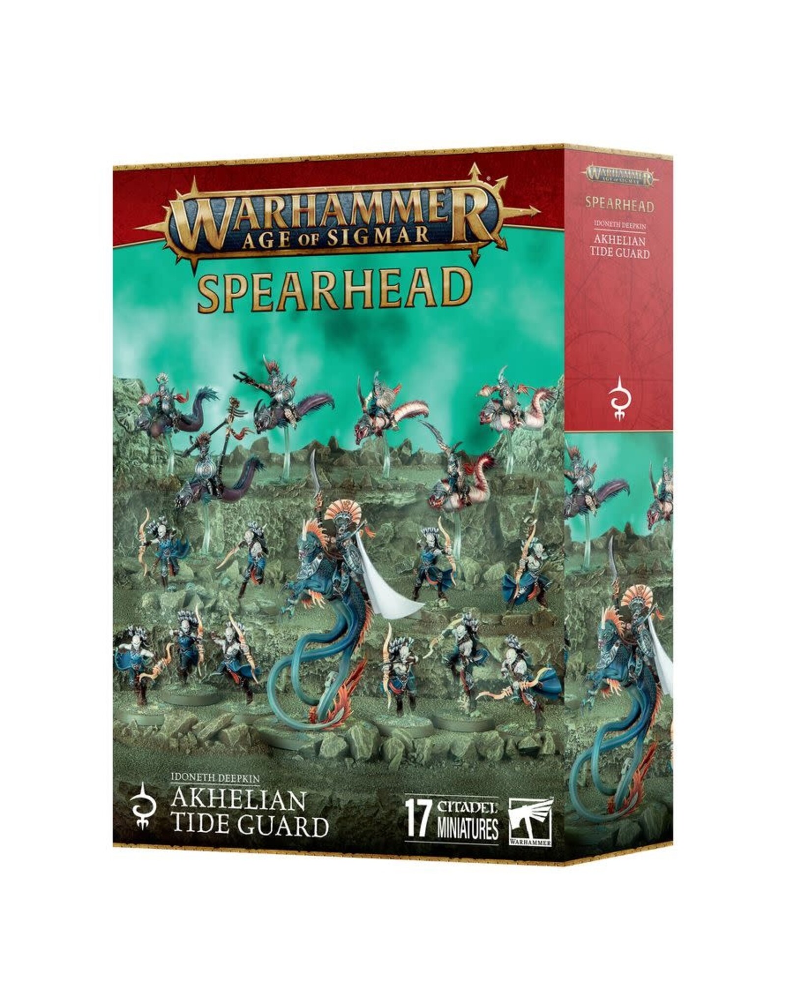 Games Workshop Warhammer Age of Sigmar - Spearhead - Idoneth Deepkin Akhelian Tide Guard