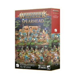 Games Workshop Warhammer Age of Sigmar - Spearhead - Seraphon Sunblooded Prowlers