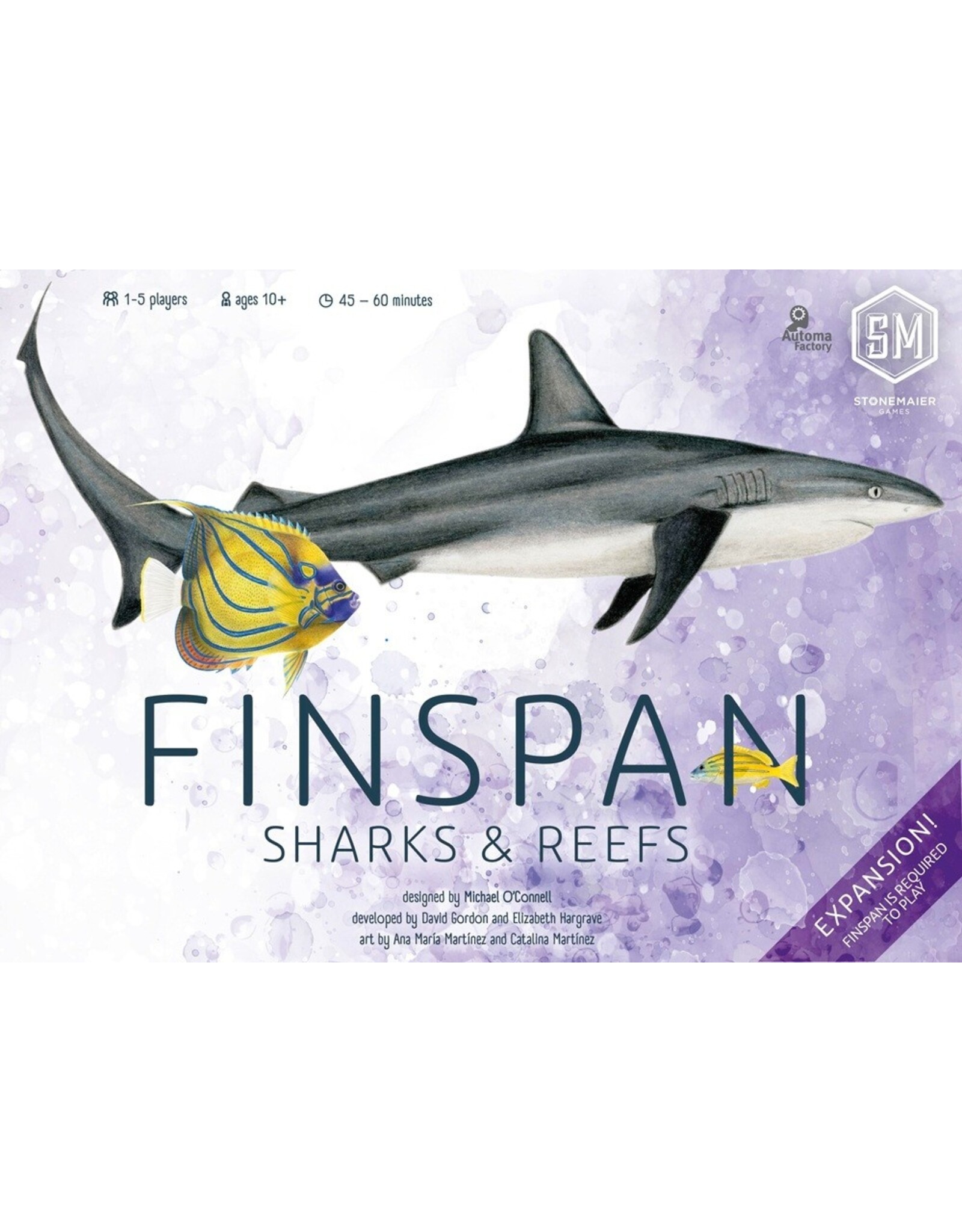 Stonemaier Games Finspan Sharks and Reefs