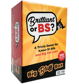 Oink Games Brilliant or BS Big Bluff Box