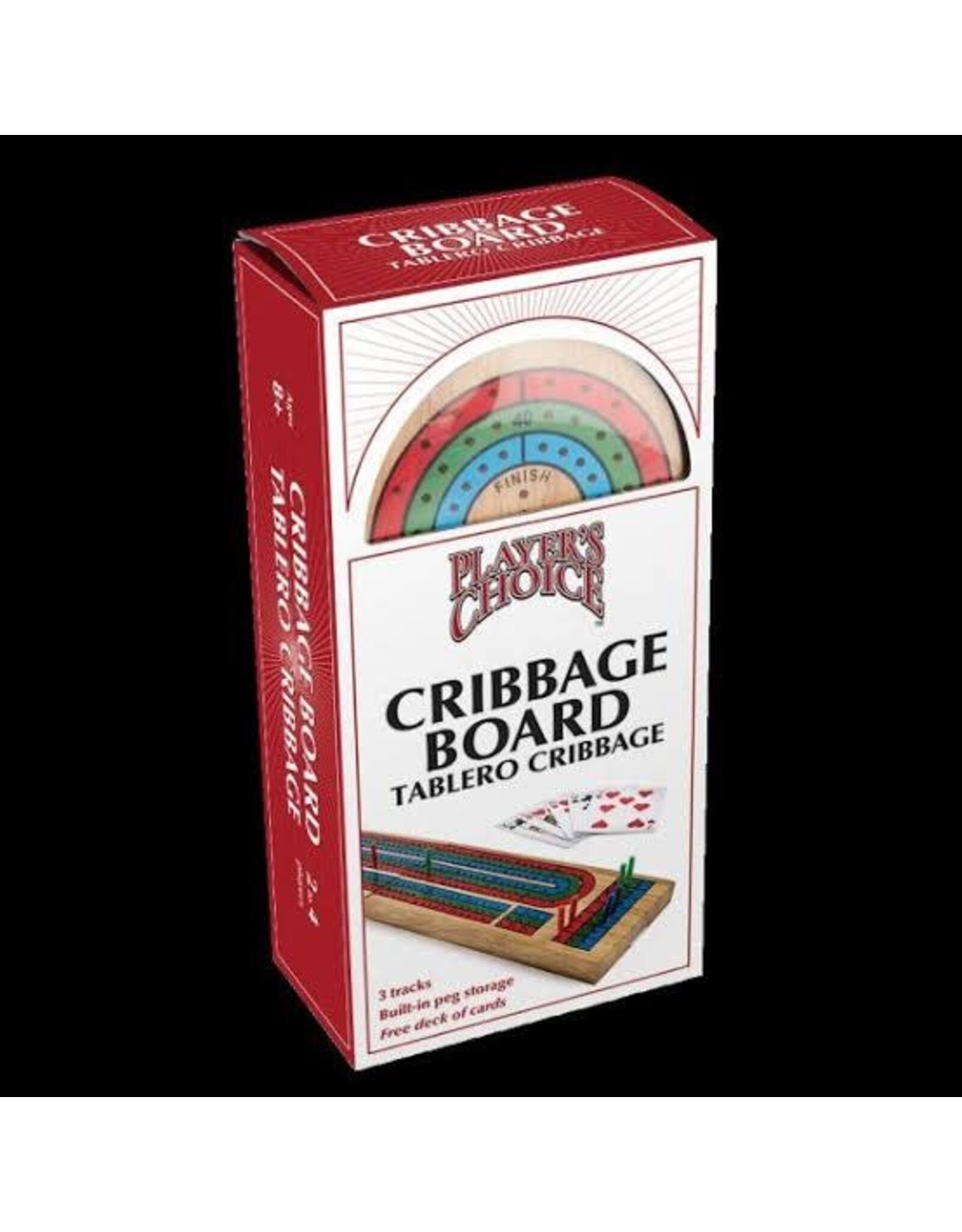 Player's Choice 3 Track Cribbage Board