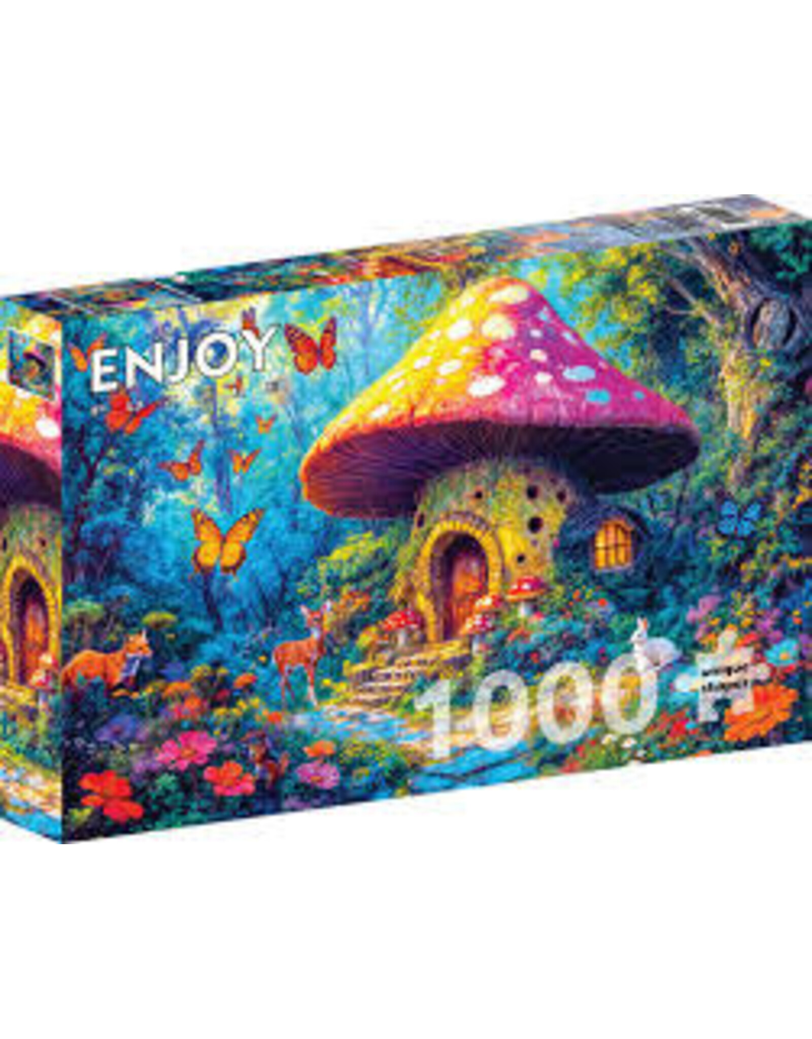 Enjoy Puzzle Enjoy Puzzle Mushroom Cottage (1000PC)