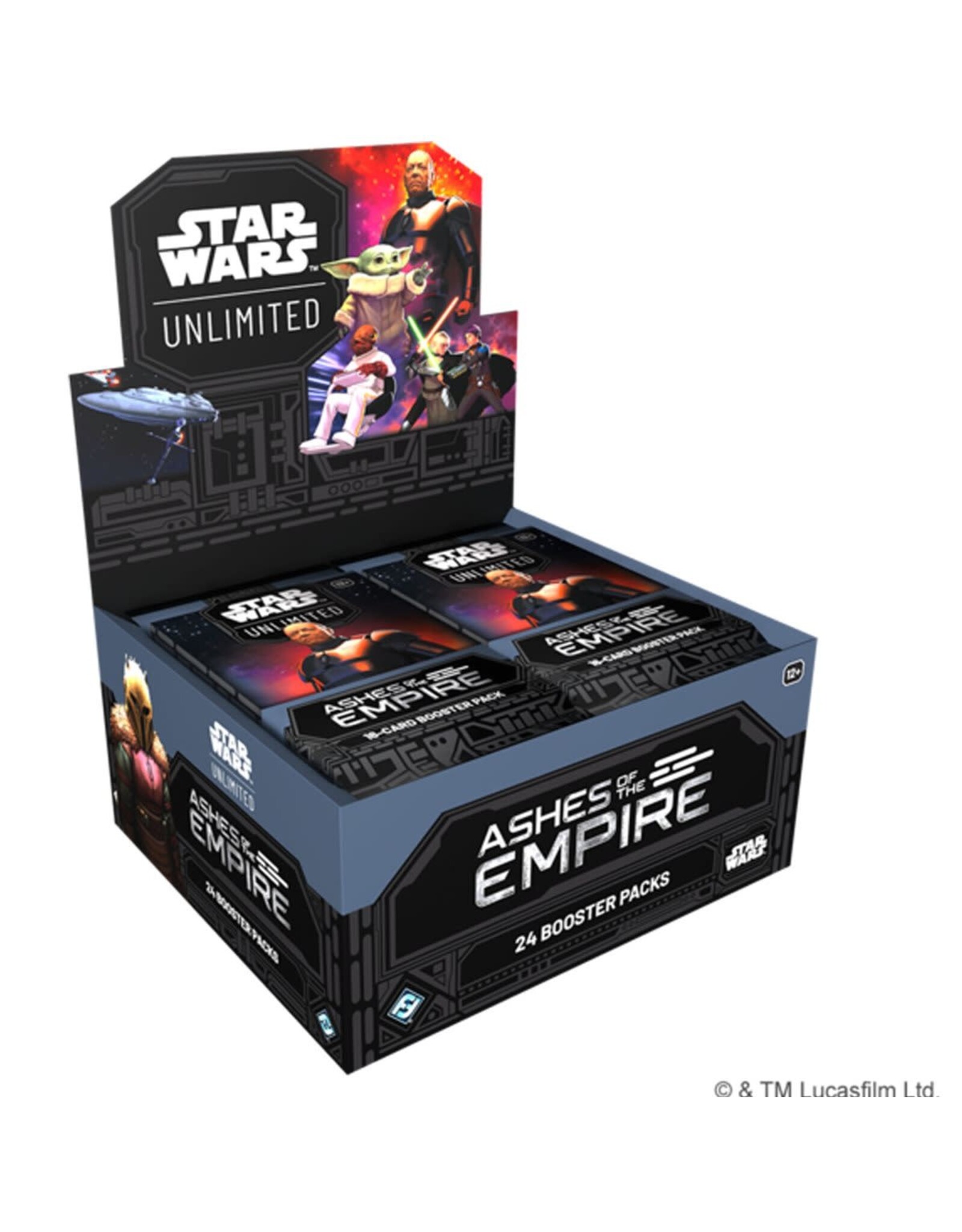 Fantasy Flight Star Wars: Unlimited - Ashes of the Empire - Booster Display Box