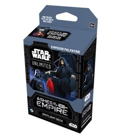 Fantasy Flight Star Wars: Unlimited - Ashes of the Empire Spotlight Deck Emperor Palpatine