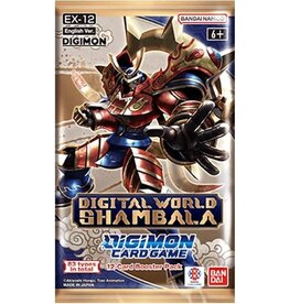 Bandai Digimon Card Game Ex12 Digital World Shambala Extra Booster Pack