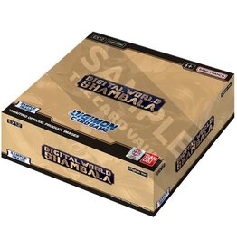 Bandai Digimon Cg Ex12 Digital World Shambala Extra Booster Box