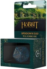 Q Workshop Hobbit TCG Jumbo D20 Spindown Die