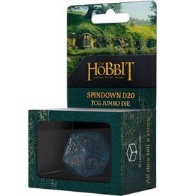 Q Workshop Hobbit TCG Jumbo D20 Spindown Die