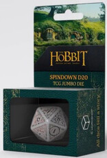Q Workshop Hobbit TCG Jumbo D20 Spindown Die