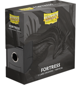Arcane Tinmen Dragon Shield Fortress Card Drawers Vertical 2 Row
