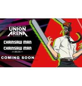 Bandai Union Arena Chainsaw Man Booster Display