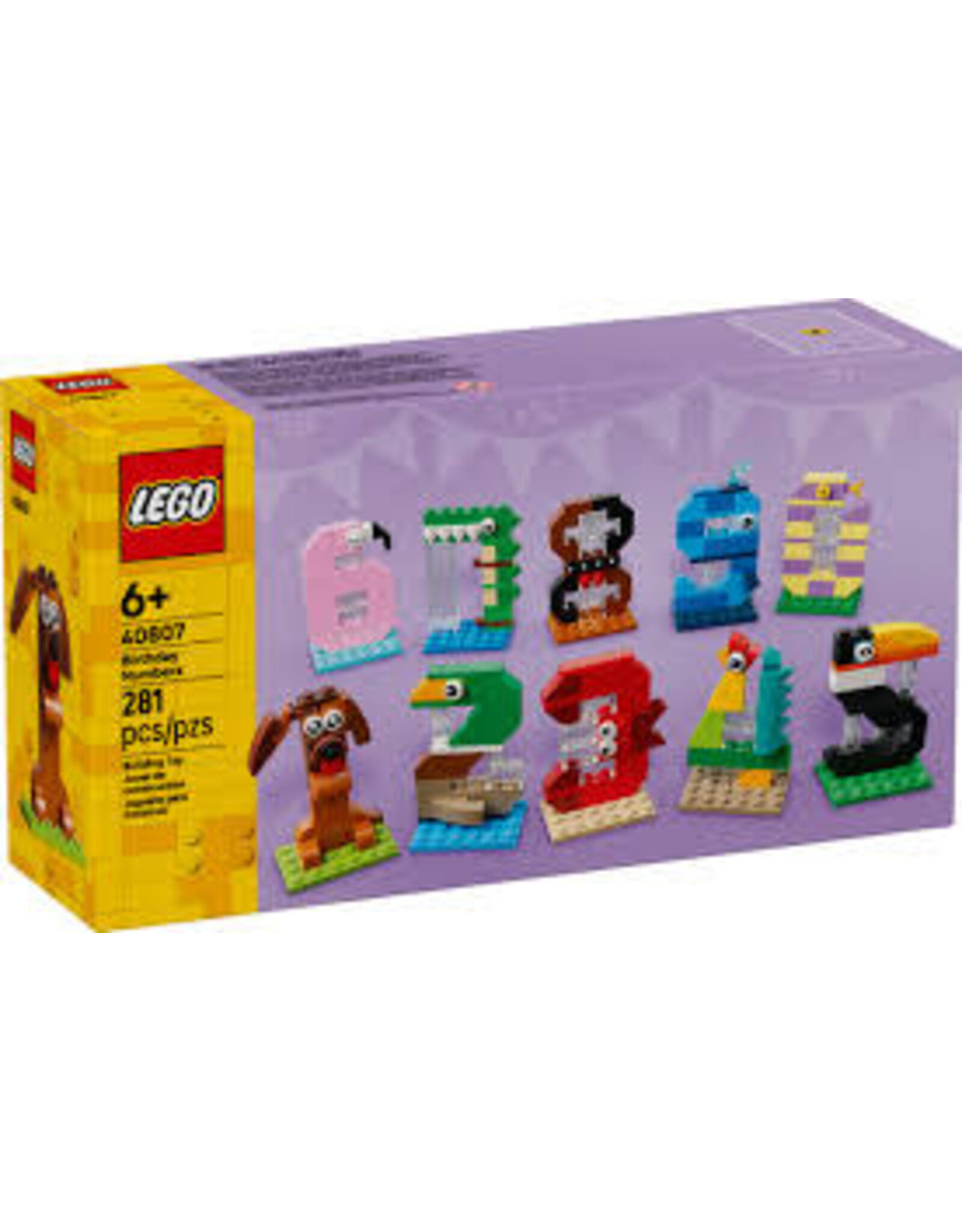 Lego Birthday Numbers