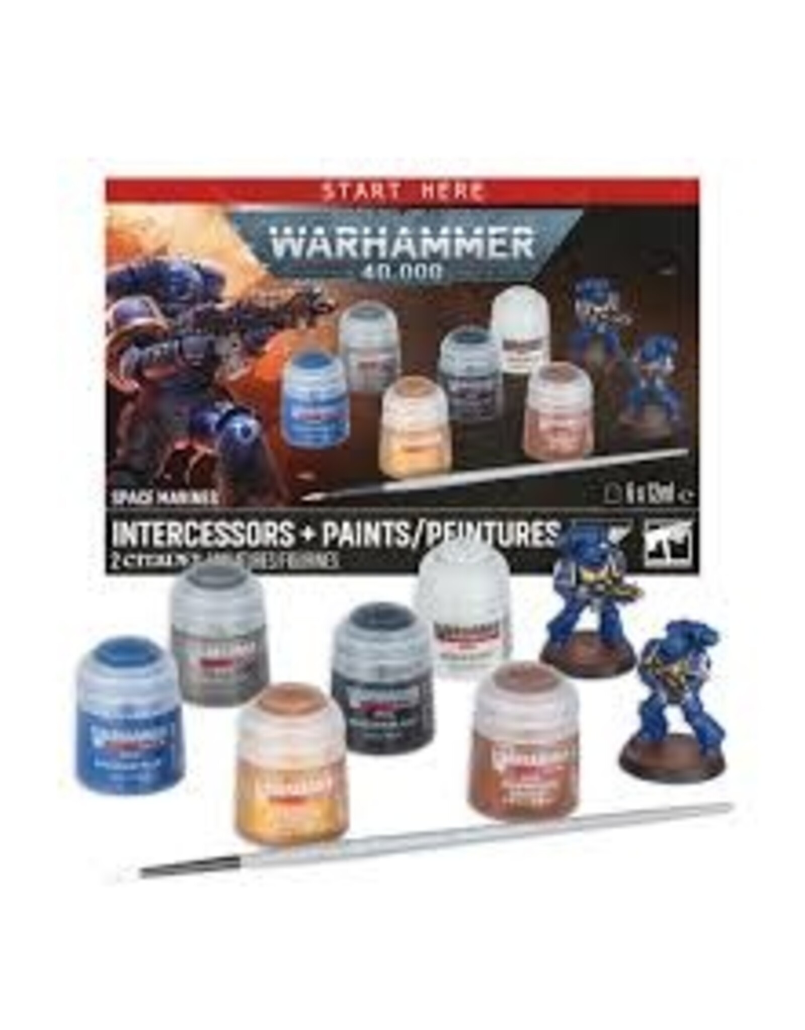 Warhammer 40k: Intercessors + Paints! (2026)