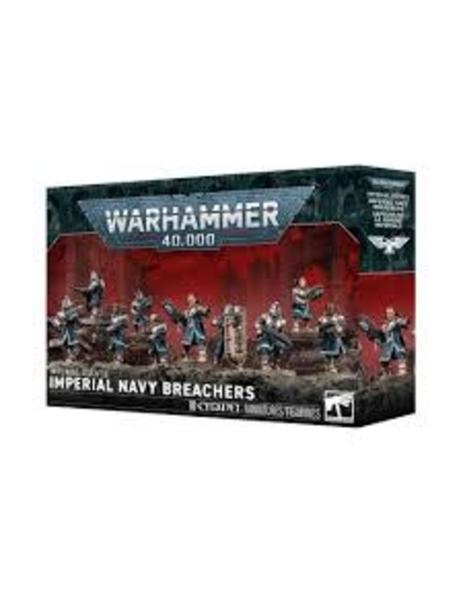 Games Workshop Warhammer 40k: Imperial Agents: Imperial Navy Breachers