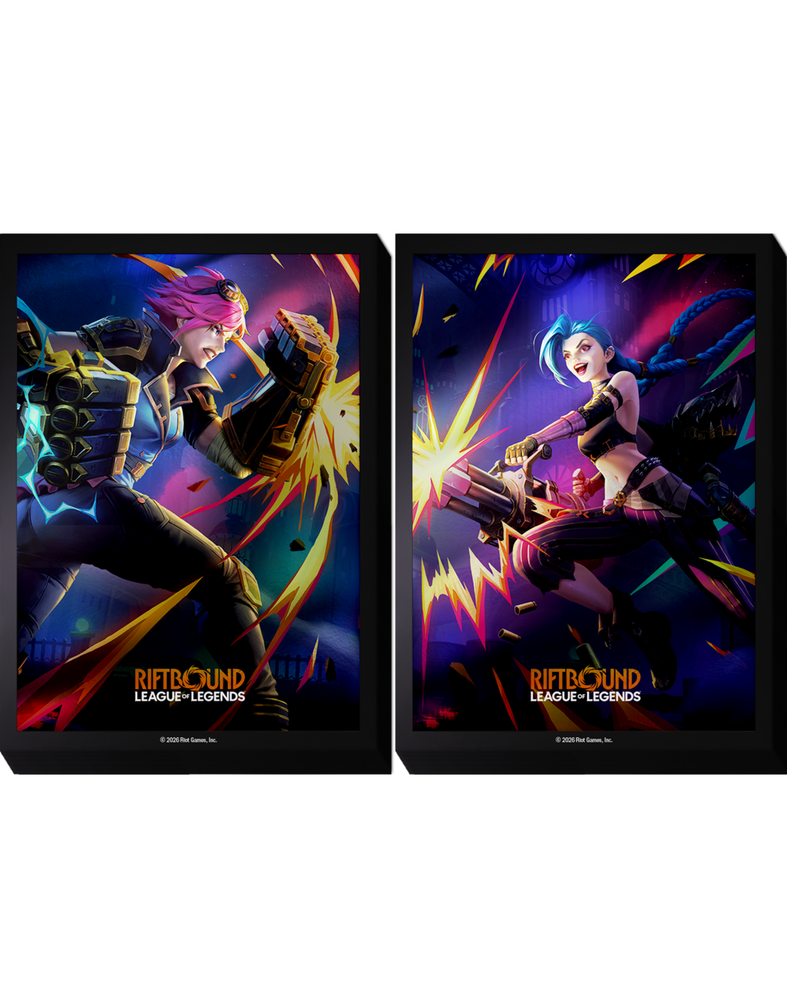 Riot Games Riftbound League of Legends Tcg Vendetta Art Sleeves #1 100ct