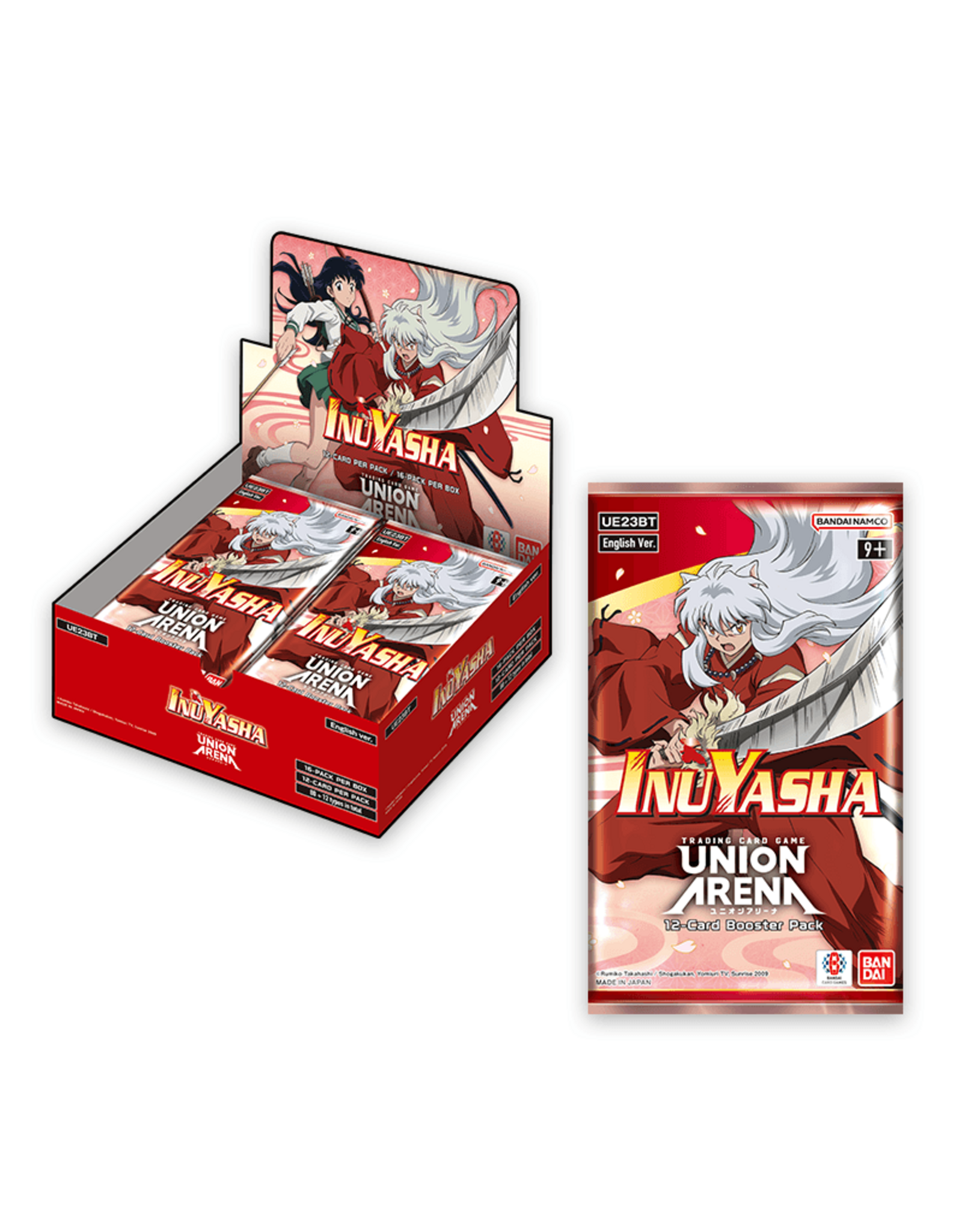 Bandai Union Arena Inuyasha Booster Display