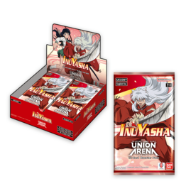 Bandai Union Arena Inuyasha Booster Display