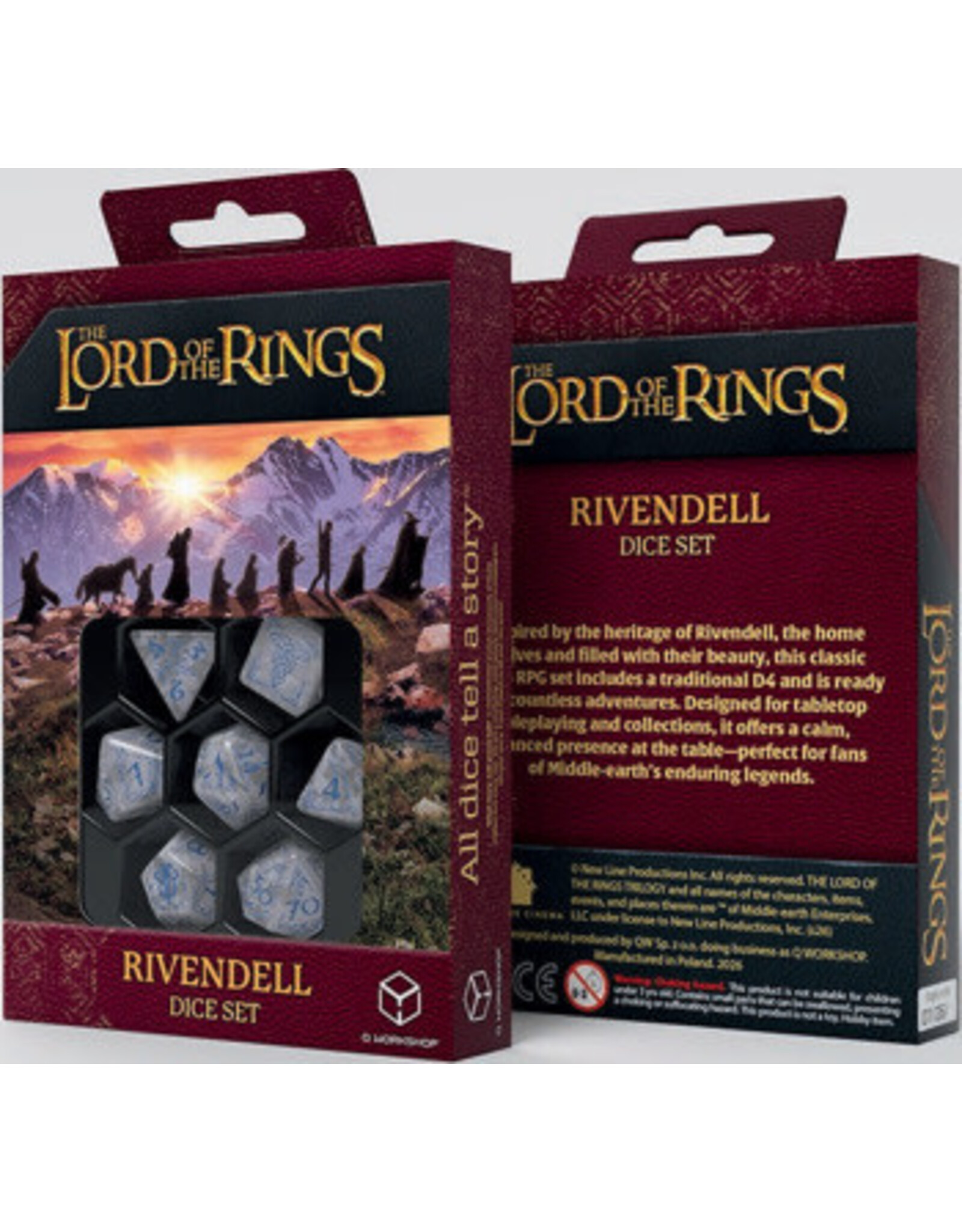 Q Workshop Lord of the Rings Gondor Dice Set