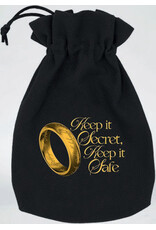 Q Workshop Lord of the Rings One Ring Keep It Secret Dice Pouch