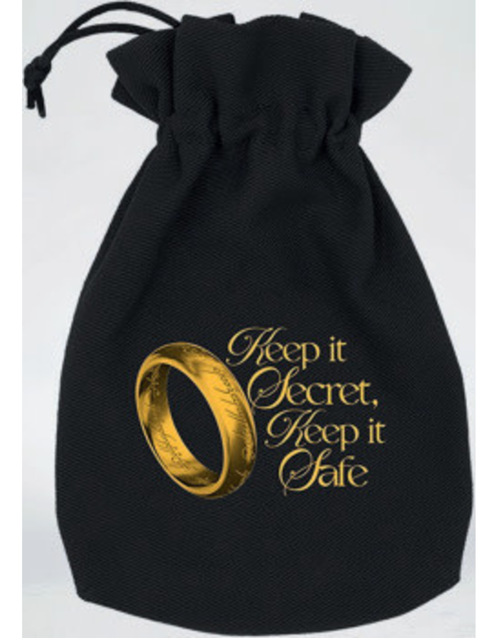 Q Workshop Lord of the Rings One Ring Keep It Secret Dice Pouch