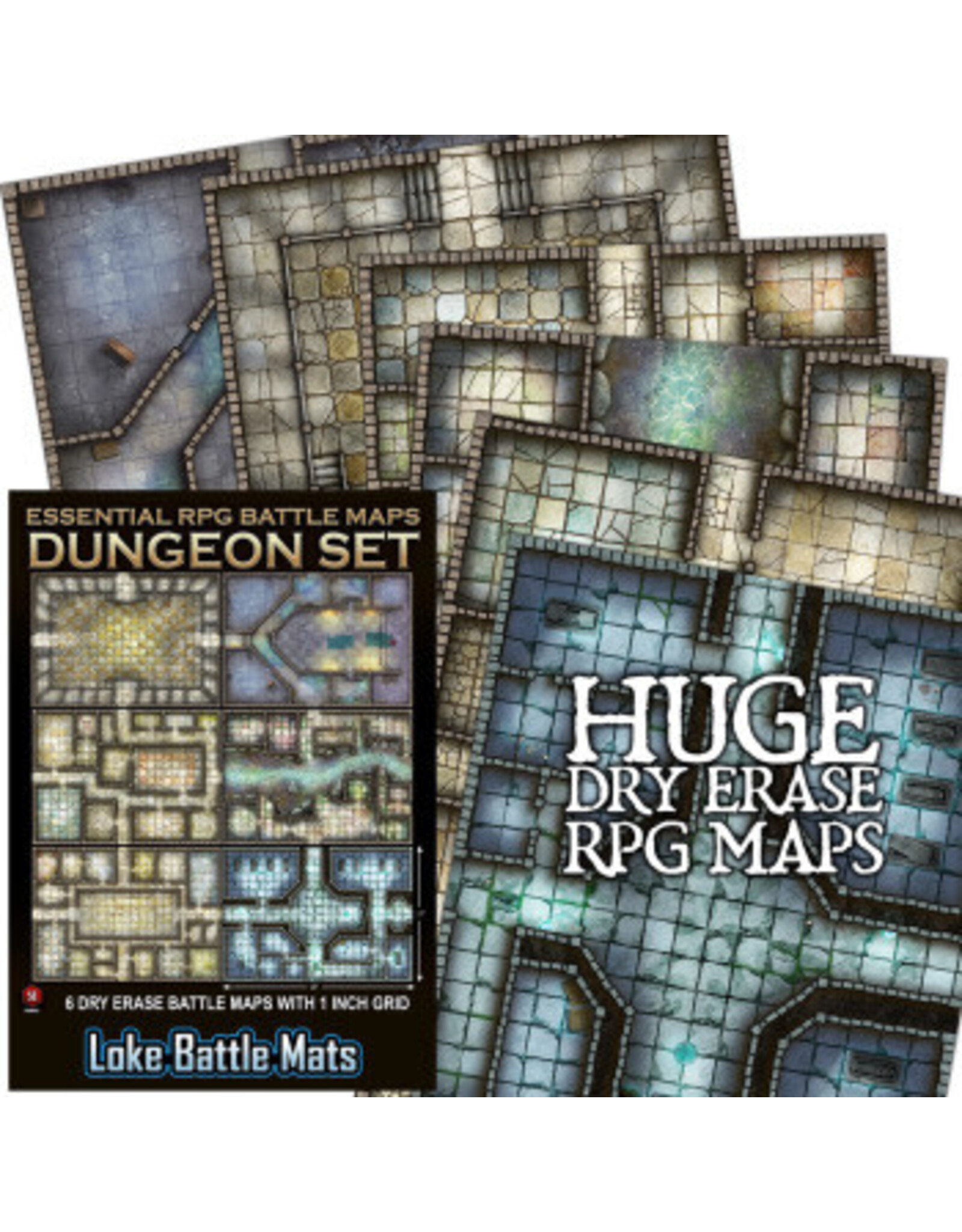 Essential RPG Battle Maps Dungeon Set