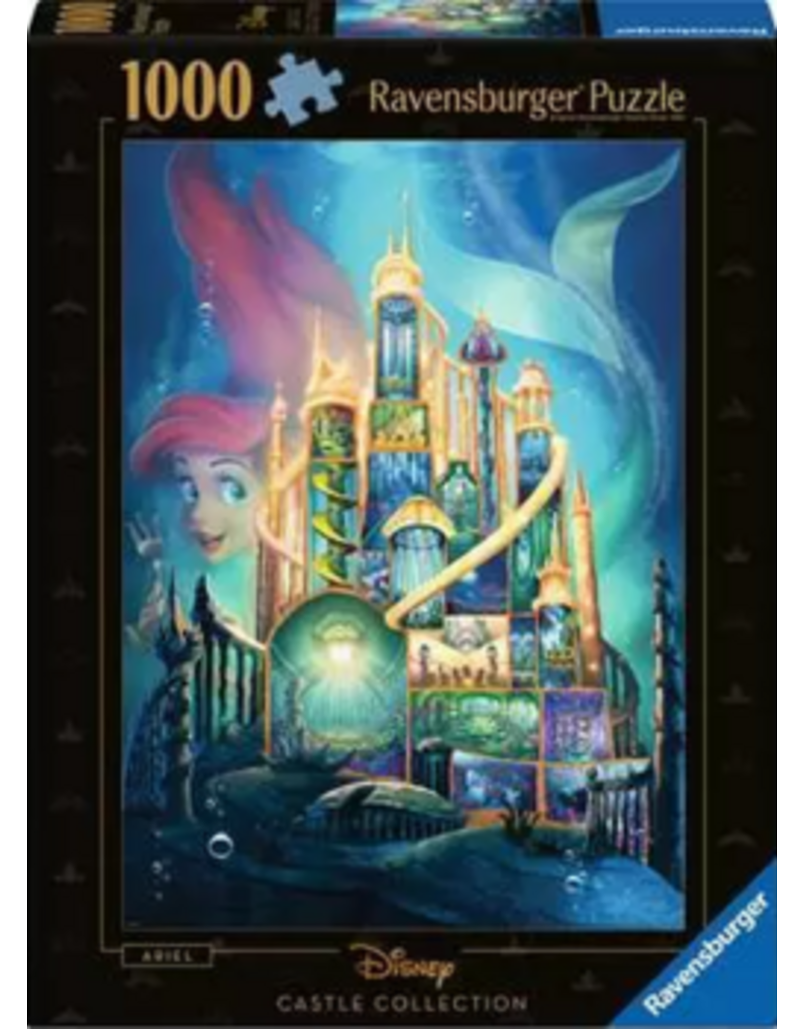 Ravensburger Disney Castle: Ariel 1000 Pc Puzzle
