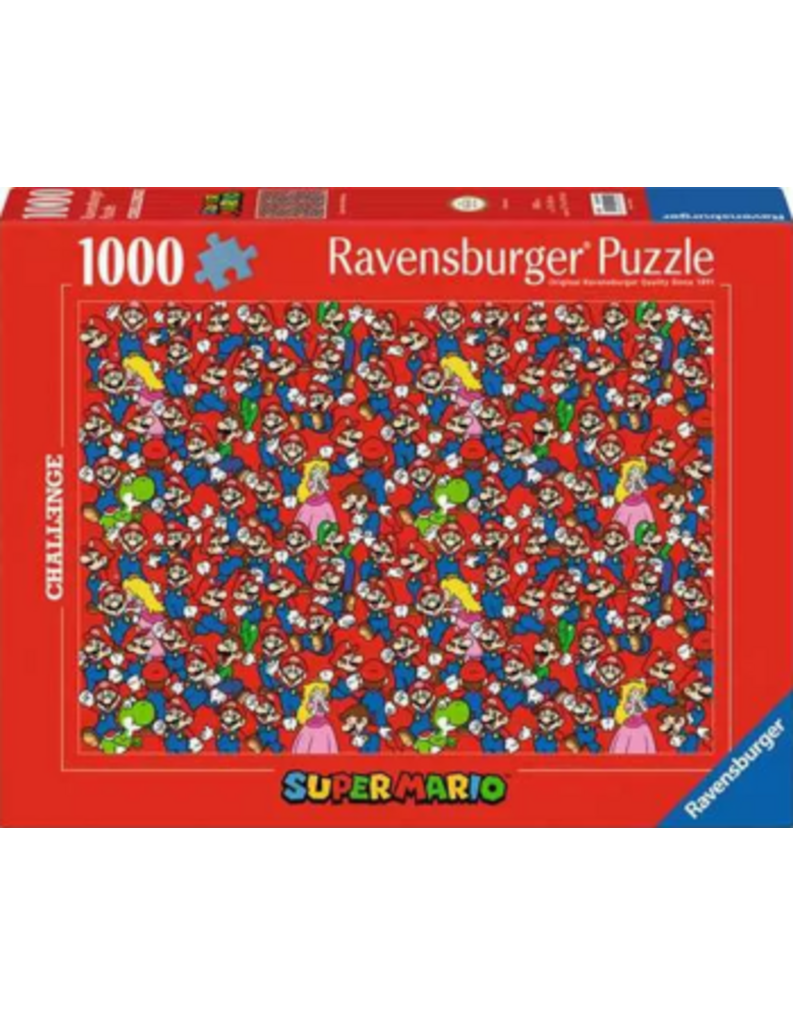 Ravensburger Super Mario Bros Challenge 1000 Pc Puzzle
