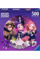 Ravensburger Kpop Demon Hunters 500 Piece Round Puzzle