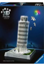 Ravensburger Iconics 3d Tower of Pisa Night Ed. 216 Piece Puzzle