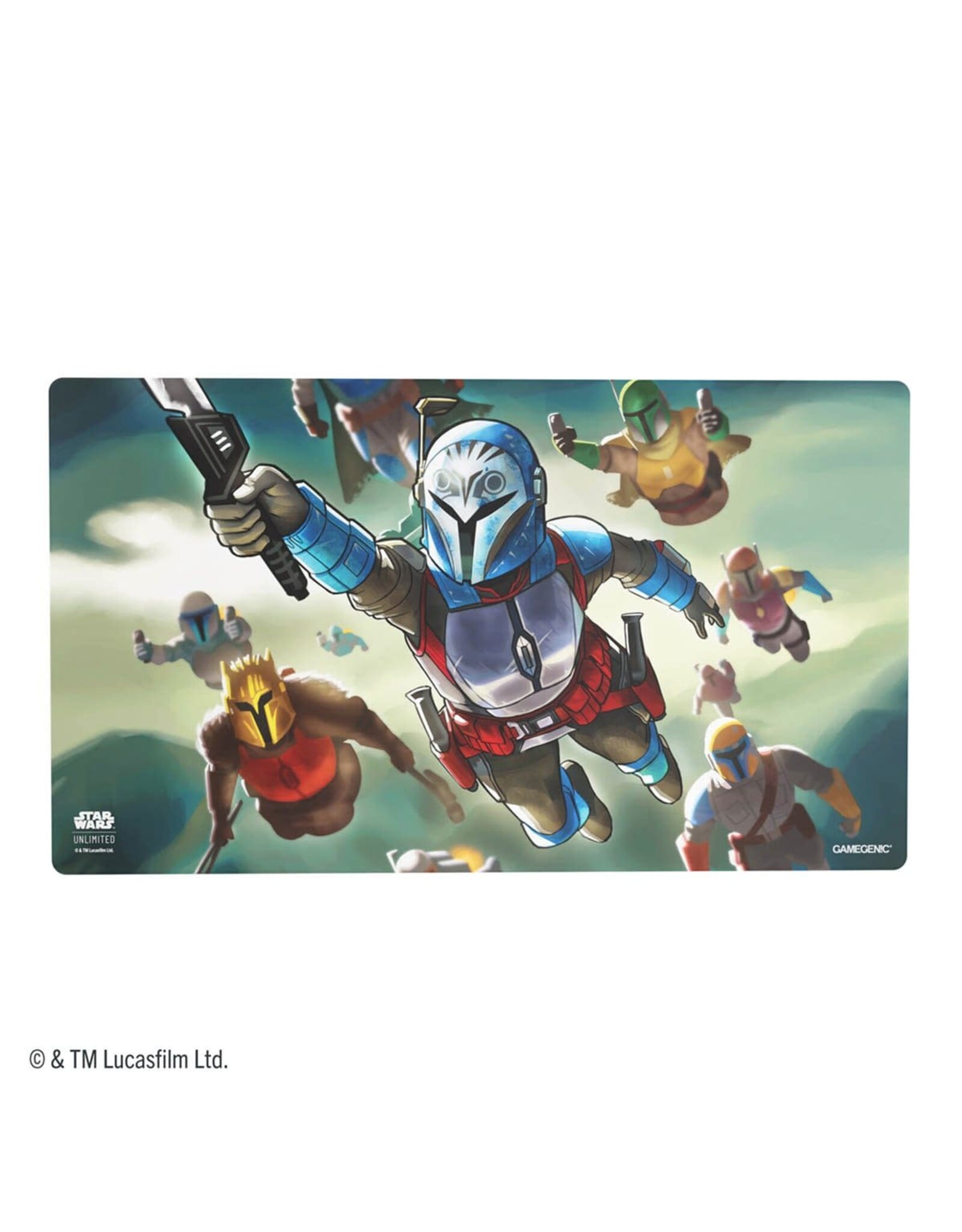 GameGenic Playmat: Star Wars: Unlimited: Game Mat: Bo- Katan Kryze