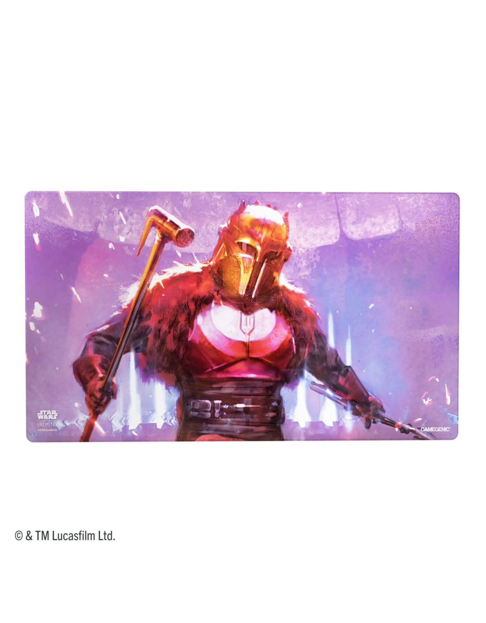 GameGenic Playmat: Shiny Treatment: Star Wars: Unlimited: Game Mat: the Armorer