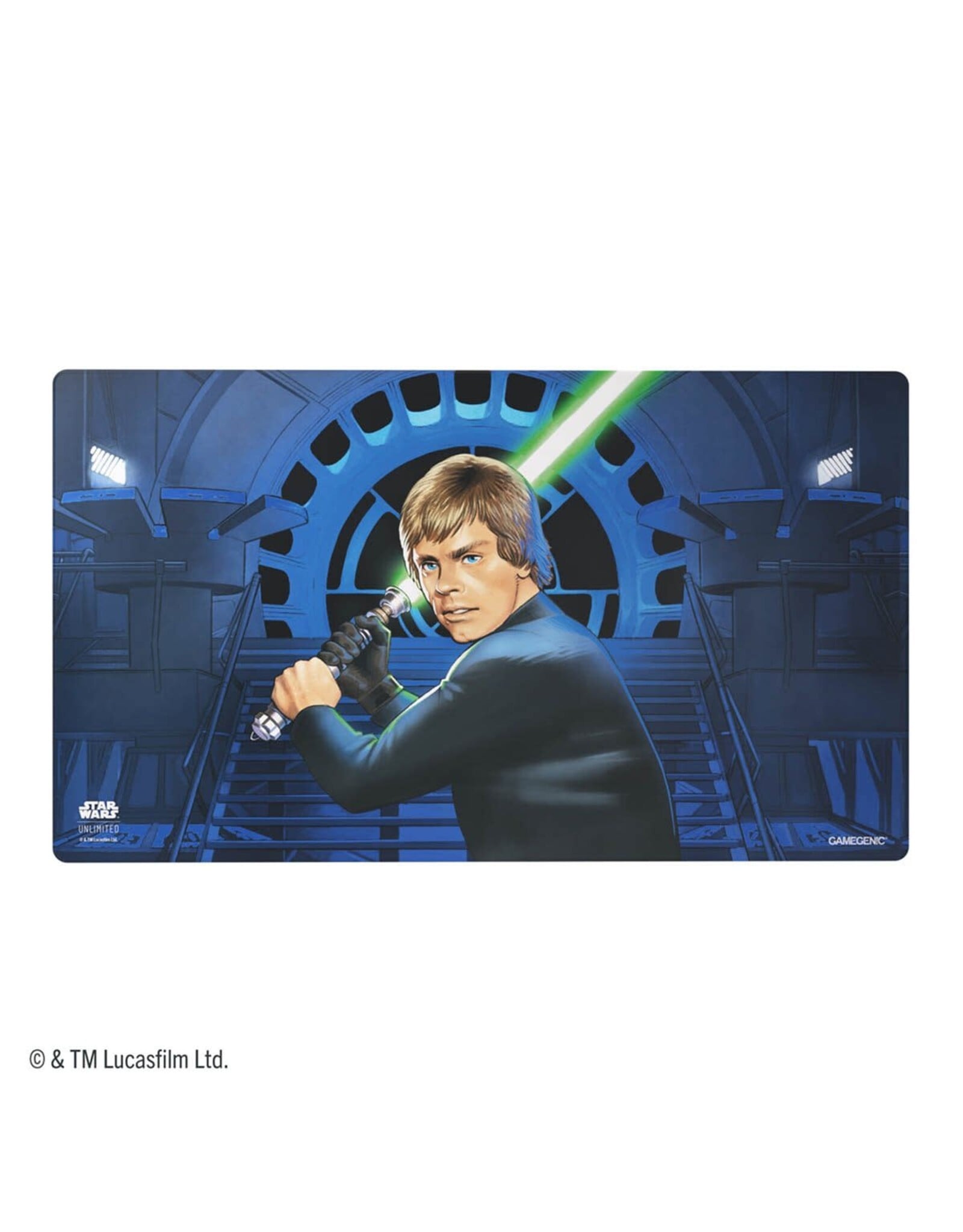 GameGenic Playmat: Star Wars: Unlimited: Doublesided Game Mat: - Luke Skywalker & Palpatine