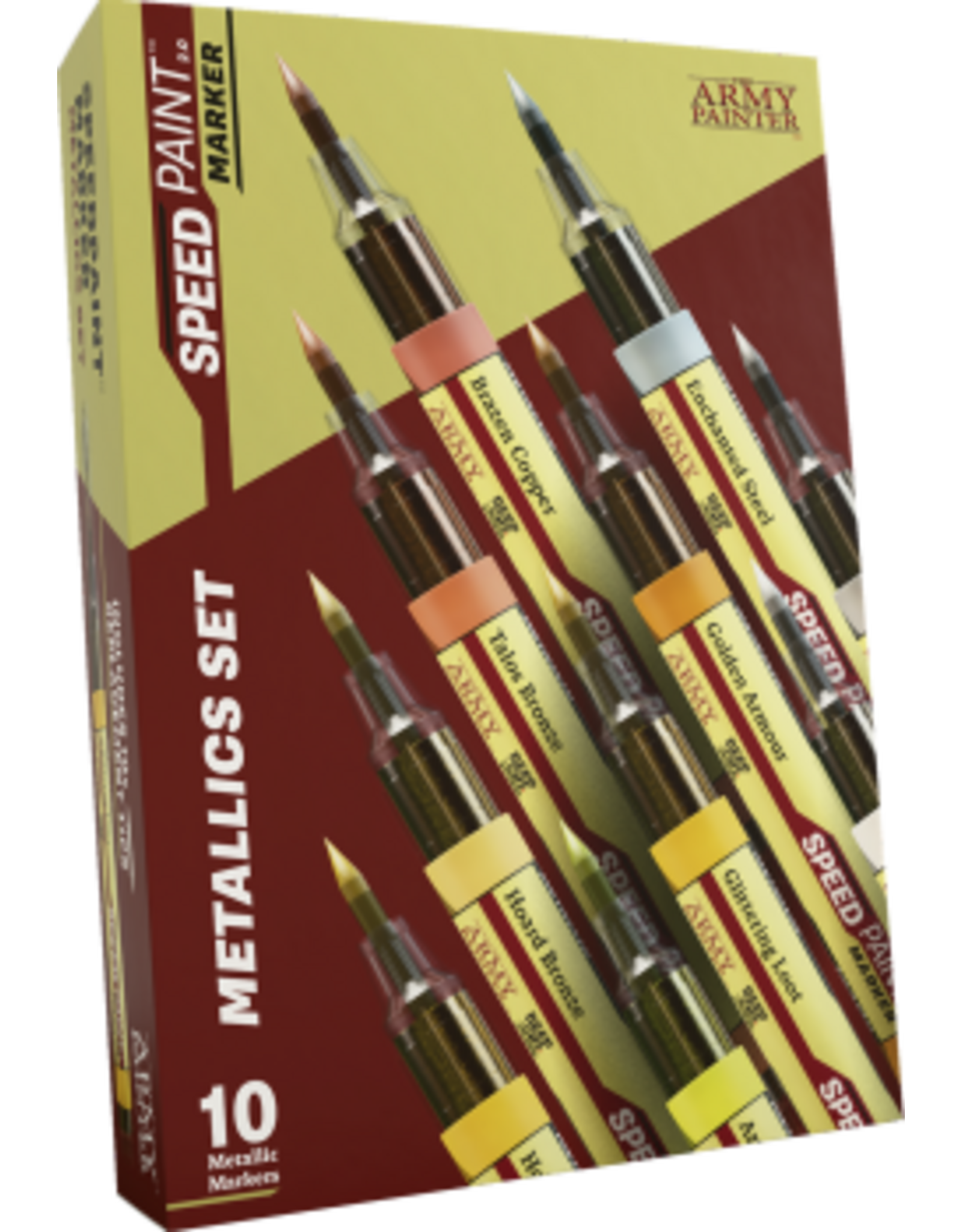 Army Painter Speedpaint Marker Metallics Set