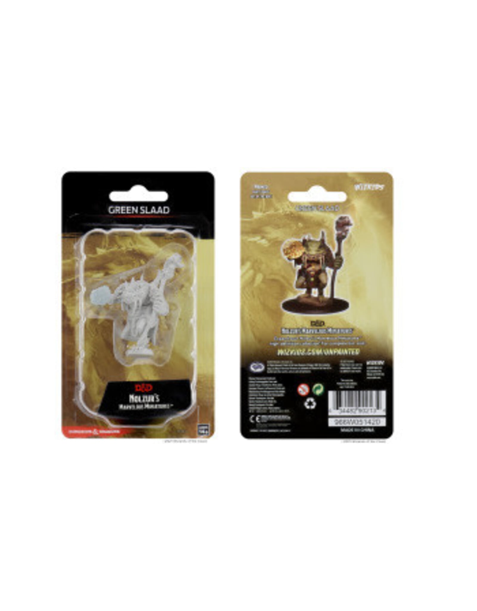 WizKids Dnd Unpainted Minis Wv12.5 Green Slaad