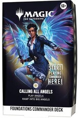 Wizards of the Coast MTG Foundations Commander Deck - Calling All Angels
