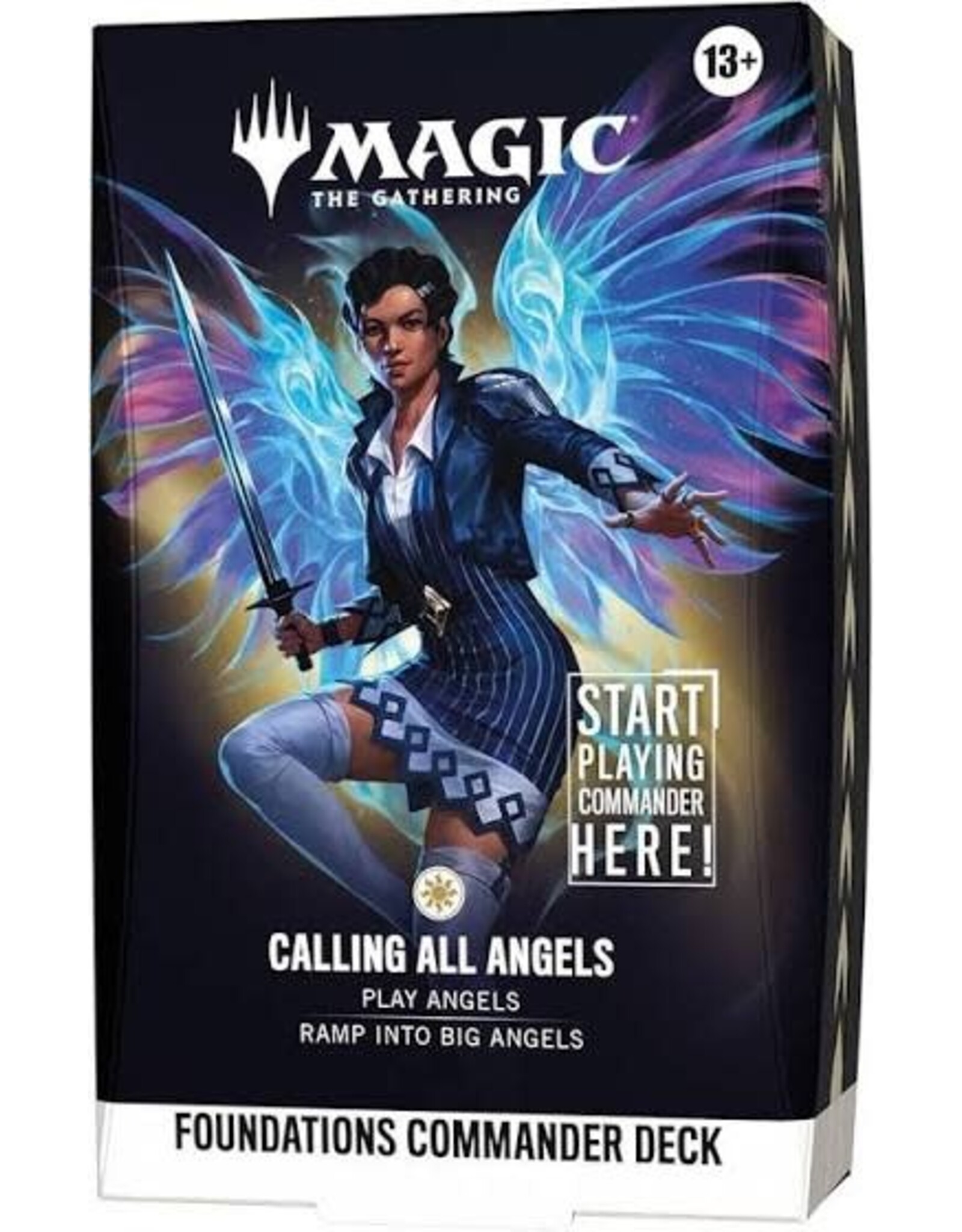 Wizards of the Coast MTG Foundations Commander Deck - Calling All Angels