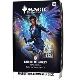 Wizards of the Coast MTG Foundations Commander Deck - Calling All Angels