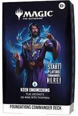 Wizards of the Coast MTG Foundations Commander Deck - Keen Engineering