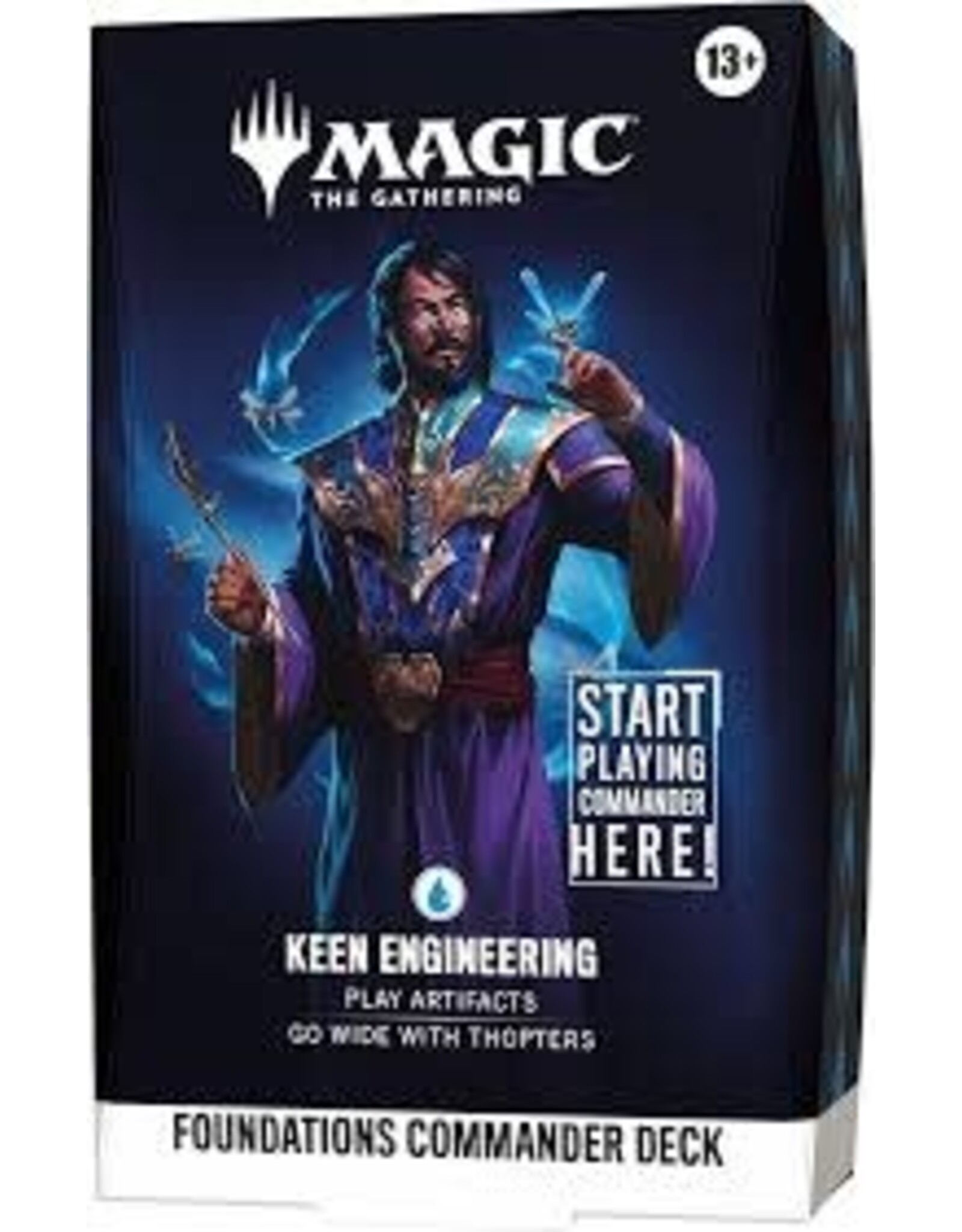 Wizards of the Coast MTG Foundations Commander Deck - Keen Engineering