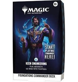 Wizards of the Coast MTG Foundations Commander Deck - Keen Engineering