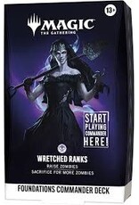 MTG Foundations Commander Deck - Wretched Ranks
