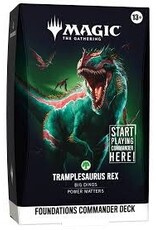Wizards of the Coast MTG Foundations Commander Deck - Tramplesaurus Rex