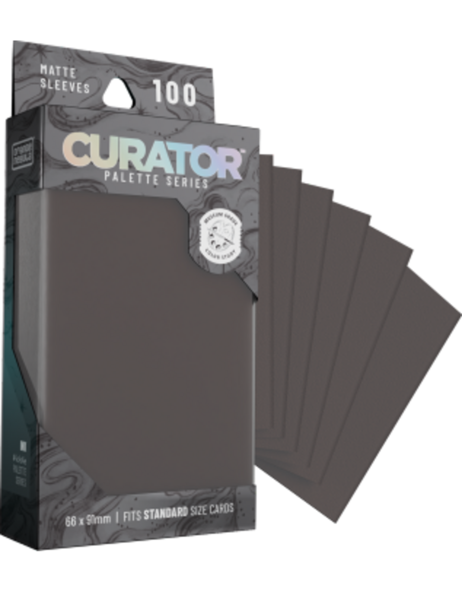 Orange Nebula Curator Sleeves Palette Series100ct: