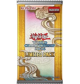 Konami Yu-Gi-Oh! Limited Pack World Championship Booster Pack 2026