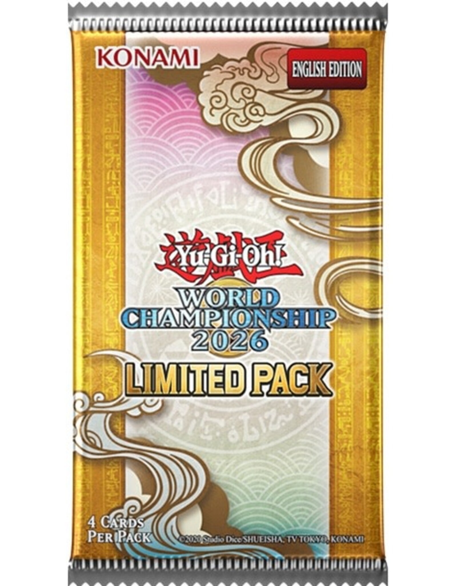 Konami Yu-Gi-Oh! Limited Pack World Championship Booster Pack 2026