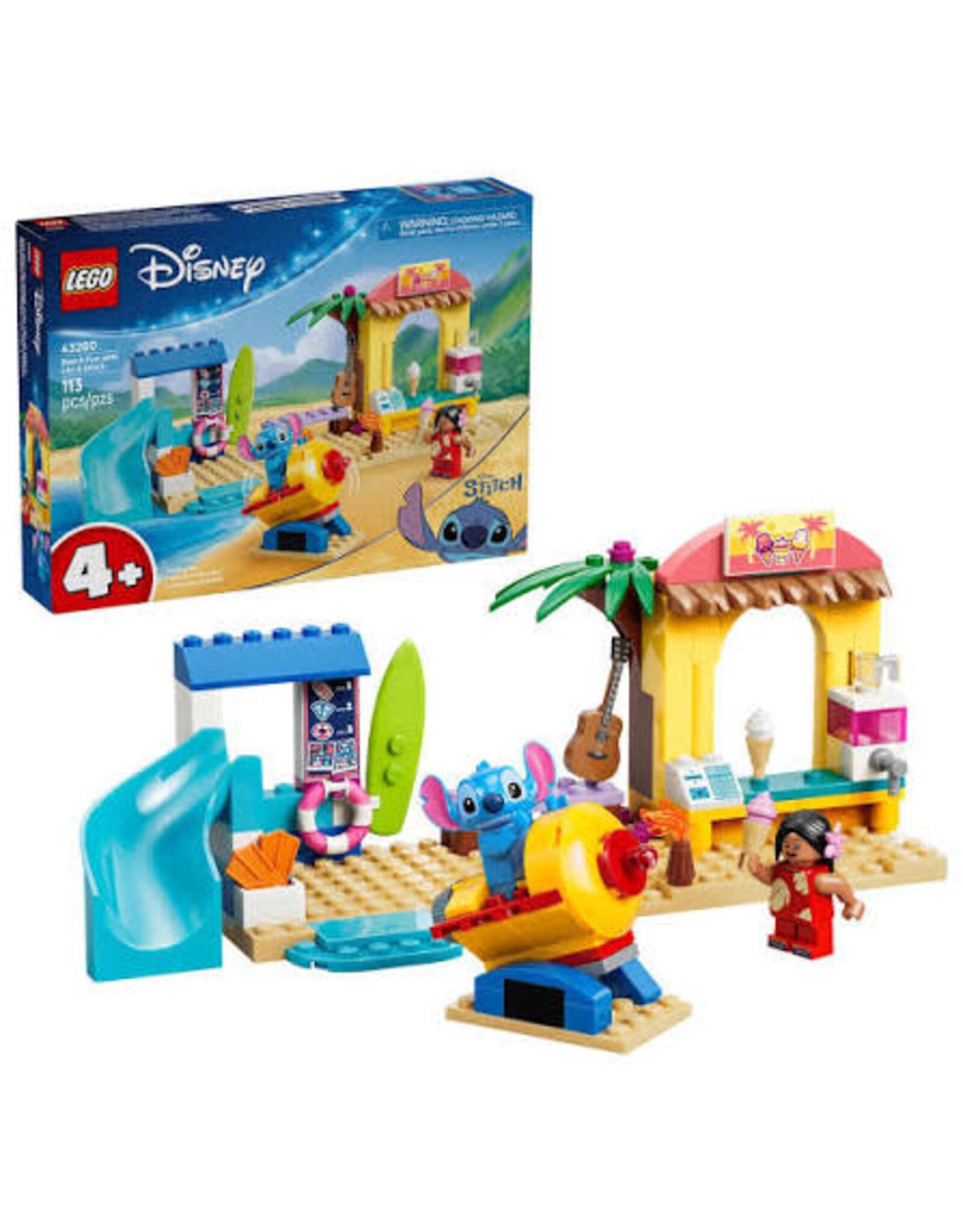Lego Disney 43280 -  Beach Fun with Lilo & Stitch