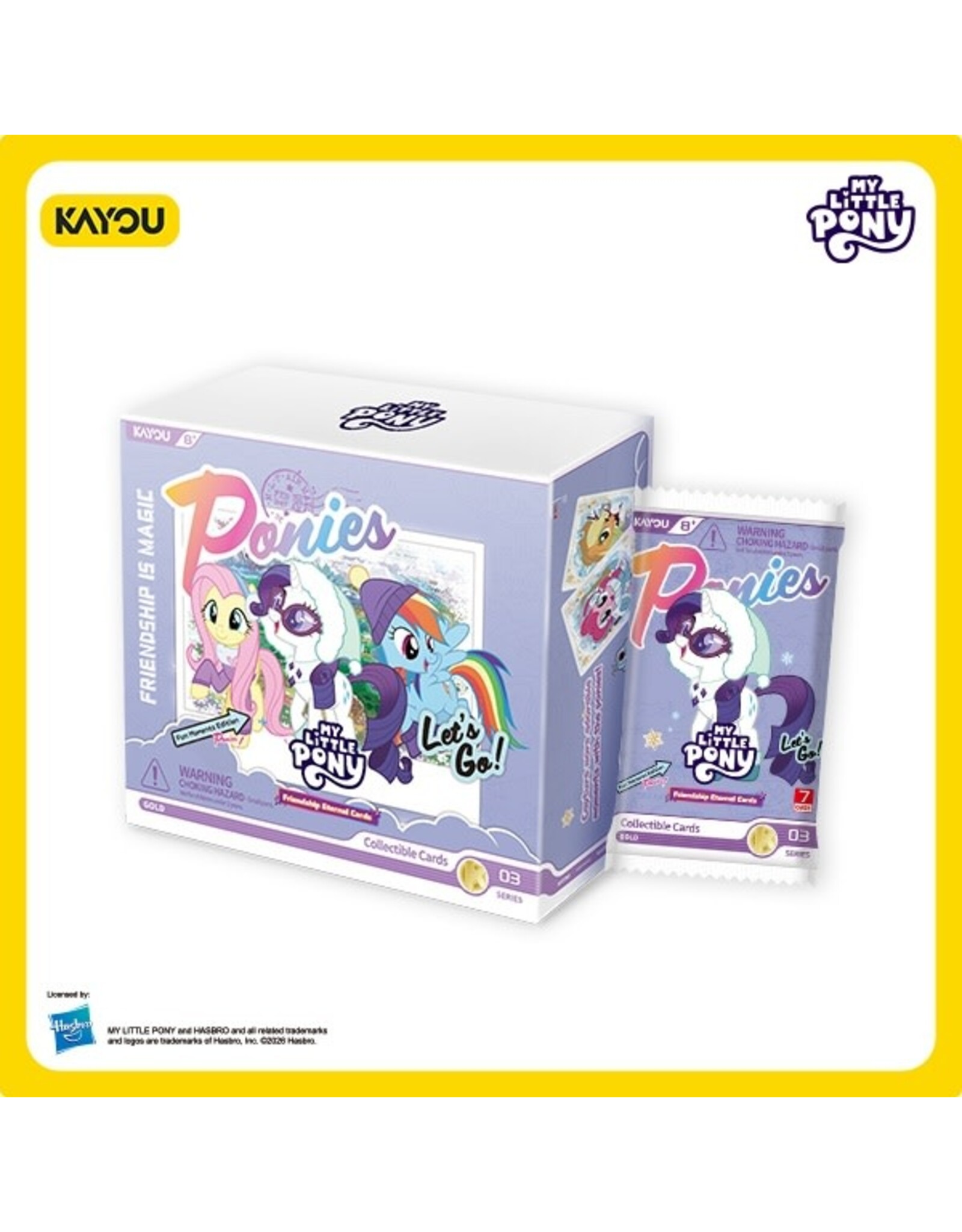 Kayou My Little Pony Friendship Eternal Cards Fun Moments Edition Series 3 Booster Box